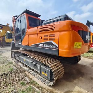 Equipo Pesado Doosan DX225LCA, Excavadora de Cadenas de 22 Toneladas Usada, con Motor, Caja de Cambios, PLC, Bomba Hidráulica, Componentes Originales - Product Image 3