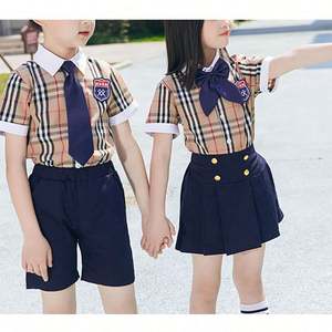 Chemisier à manches courtes pour la maternelle, vêtements d'été pour garçons et filles, conception de l'uniforme de votre école primaire - Product Image 3