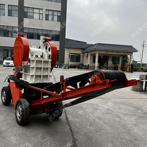 Kleiner mobiler <span class=keywords><strong>Mini</strong></span>-Backen brecher PE220x350 Backen brecher für Stein abbau und Goldmine dieselmotor - Product Image 2