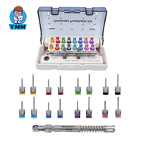 Offre Spéciale – Kit de Tournevis et Clés Dynamométriques Universels en Acier Inoxydable pour Implants Dentaires 203A14, 16 Pièces pour Traitement Dentaire