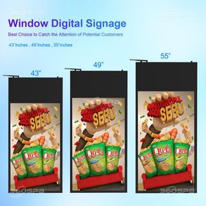 IWD43AD Commercial High Brightness Window <b>Display</b> for Retail Store Elevator Education Double Sided LCD - Product Image 4