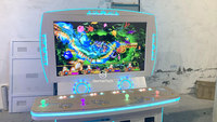 Jeu Ocean King 3 4 Plus personnalisé 55 "écran LCD machine de table de jeu de poisson d'arcade à 4 joueurs pour salle de jeux