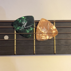 Logo OEM plettri per chitarra all'ingrosso plettri per chitarra in celluloide da 0.46mm per basso chitarre acustiche elettriche Ukulele - Product Image 2