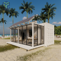 Maison magique, conteneur habitable pliable, conteneur extensible de 20 pieds, maison portable, maison pliable en conteneur