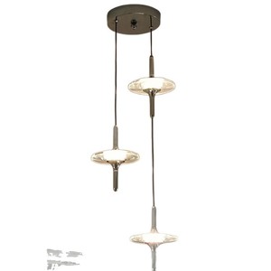 Lámpara colgante de cristal serie Star, LED redondo E27, luz cálida, lámpara de un solo cabezal para entrada, pasillo, dormitorio, iluminación decorativa - Product Image 5
