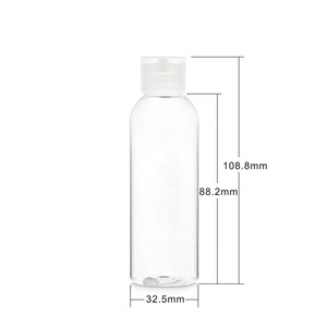 Bán Buôn Xách Tay Rỗng Nhựa Trong Suốt 60Ml Lật <span class=keywords><strong>Cap</strong></span> Chai - Product Image 6