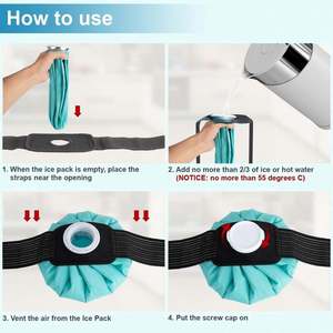 Sports Injuries Solution Reusable <b>Ice</b> <b>Packs</b> Therapy No Leakage Custom Sizes Cold & Hot Waterproof Ankle/<b>Foot</b>/Back Pain Relief - Product Image 6