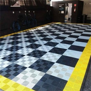 Carreaux de sol commerciaux amovibles en PP haute résistance et résistants à l'usure pour voiture Beauty 4S Wash Bay - Product Image 4