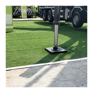 Zspe xách tay nhỏ an toàn cần cẩu chân tái chế uhmwpe chân hỗ trợ tấm tùy chỉnh màu vàng miếng đệm <span class=keywords><strong>OUTRIGGER</strong></span> - Product Image 4