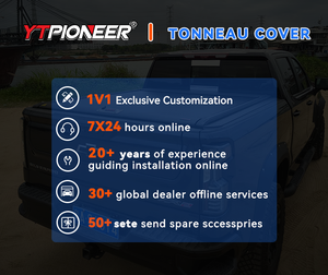 Supports et supports de fixation en aluminium YTPIONEER pour pick-up XLS Navara Triton YT-H-PU01 pour pick-up YT- - Product Image 6