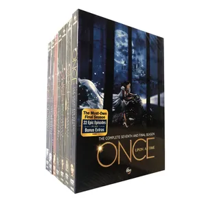 Once Upon A Time Season1-7 Seri Lengkap 35 Disc Grosir Pabrik Film DVD Serial TV Kartun Wilayah 1 DVD Gratis Pengiriman