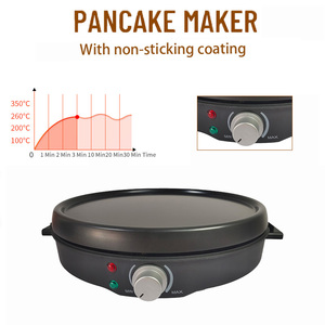 Usine directe électrique Injera Mogogo crêpe crêpière intérieur ménage Chapati Roti tortilla avec <span class=keywords><strong>plaque</strong></span> en <span class=keywords><strong>fonte</strong></span> - Product Image 4