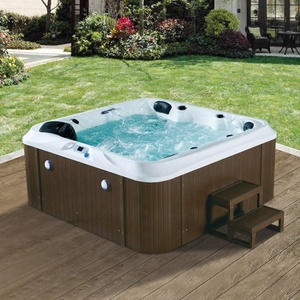 चीन कारखाने सीधे थोक बांबोआ सिस्टम बस्ल पूल 5 व्यक्ति गर्म टब के लिए नए डिजाइन गर्म टब स्पा - Product Image 1