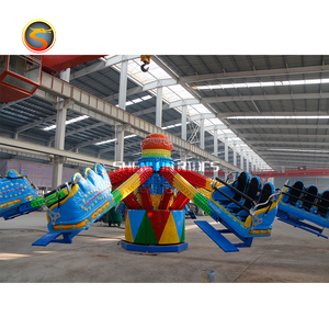 Machine à sauter à rebond extérieure/intérieure Équipement d'attractions rotatives en acier et fibre de verre Utilisation commerciale haute capacité - Product Image 4