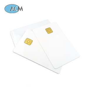 Hot Spot Identity Ic Contact Smart <span class=keywords><strong>Card</strong></span> 4442 Tarjeta de contacto Rfid con chip Emv en blanco - Product Image 2