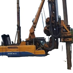 Used Bauer BG26 BG25 BG28 BG34 Drilling Rig Nice Condition Rig BG28 BG30 BG38 bg42 GB46 GB34 Wall <b>Grab</b> Pile Driver - Product Image 1