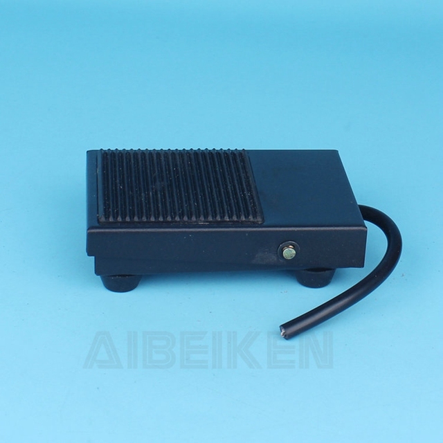Factory Direct 10A 250VAC Micro Pedal Waterproof Medical Foot Switch With 1-3meter Cable