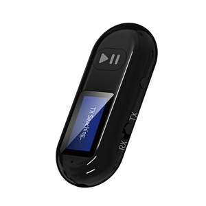 Trasmettitore e Ricevitore BT 2in1 con Schermo a Colori, Adattatore Audio Wireless a Bassa Latenza con Doppia Porta AUX 3.5 e Type-C per Auto, Cuffie, TV, Altoparlanti - Product Image 2