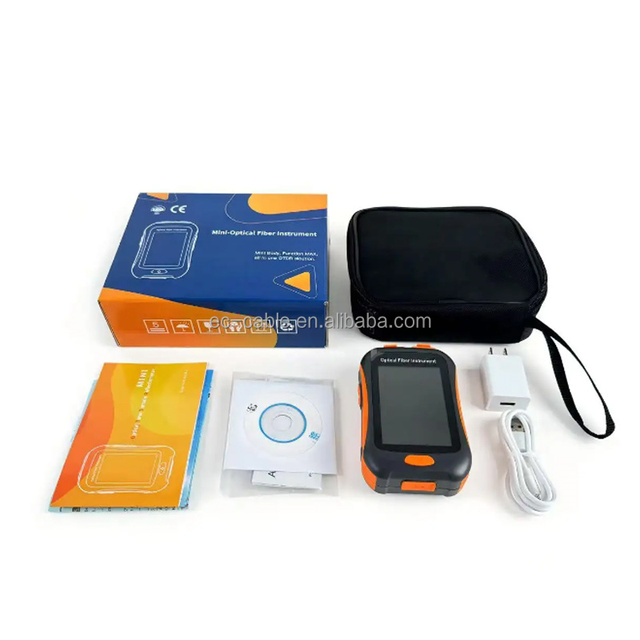 EC Mini NK2800 OTDR Meter Optical Time Domain Reflectometer Ftth Optical Fiber Tester with VFL+OPM+LS+Event Map 80km Range