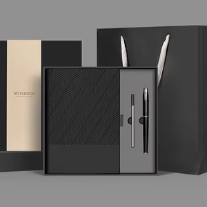 Promotional Executive Gift a 5 Notebook With Pen Diary Staff Employee Workers <b>Stationary</b> <b>Set</b> for Man Business Corporate Gift <b>Set</b> - Product Image 3