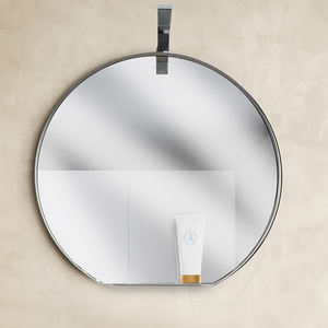 ESPEJO REDONDO DE 85 CM, CON CUADRO DE CUERDA, CON Estante Y Foco LED Matris - Product Image 1