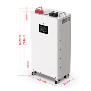 แบตเตอรี่ PL Stock 48V 51.2V 324AH พร้อม BMS 200A V19 ลิเธียมไอออน สำหรับเก็บพลังงาน พร้อมแผ่นทำความร้อน 51.2V 314Ah แบตเตอรี่โซลาร์ - Product Image 2