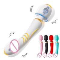 Vibromasseurs puissants à double tête pour femmes, vibromasseur AV, masseur du point G, jouets sexuels, stimulateur du clitoris, dildos pour adultes
