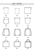 Pochette Cadeau en Soie Rose Luxe Douce Petite pour Parfum, Sac en Tissu Satiné Anti-Poussière pour Bijoux avec Cordon de Serrage et Logo Imprimé Personnalisé