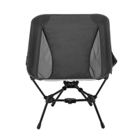 Chaise de randonnée pliable compacte et ultralégère en acier pour l'extérieur, chaise de camping triangulaire, chaise de lune, vente chaude