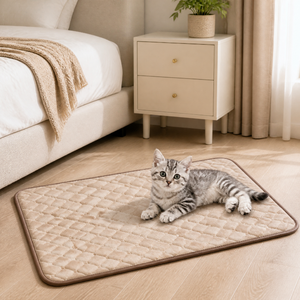 ZT Petrico Kennel Dog Bed <b>Mat</b> Four Seasons Universal Pet <b>Mat</b> Summer Ice <b>Mat</b> <b>Small</b> Dog Teddy Bear Sleeping Breathable Waterproof - Product Image 1