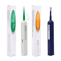 Connecteurs à fibres optiques nettoyage CLEP-125-C de stylo de nettoyage à fibres optiques pour LC/MU 1.25mm sur 800 nettoie le Type de poussée