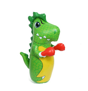 Juguete inflable de dinosaurio para niños, saco de boxeo, juguetes de animales inflables para interiores y exteriores, juegos de fiesta - Product Image 1