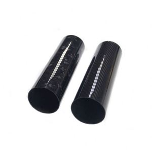 Tubo Redondo de Fibra de Carbono 3K SHENYU - Personalizable en Varios Tamaños para Drones y Uso Industrial - Product Image 4
