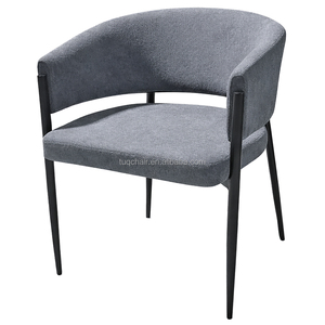 Sillas de Comedor de Gamuza Diseño Darling TUQ para el Hogar, Sillas de 62 cm de Ancho para Mesa de Comedor - Product Image 3