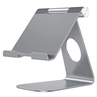 IKATAK Support de quai de bureau réglable en alliage d'aluminium Logo personnalisable pour tablette PC