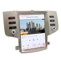 Lecteur DVD stéréo de voiture Android 11 de 12.1 ''pour Toyota Reiz Mark 2004-2009 avec navigation GPS de voiture avec 4 + 64gb