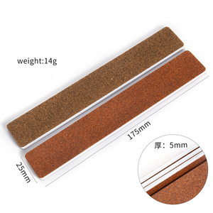 Tập Tin Móng Tay Hình Chữ Nhật Màu Nâu Với Grit 80/80 Và 100/100 - Product Image 5