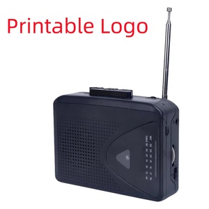 Reproductor de casetes portátil retro con radio AM/FM y altavoz para el aprendizaje del inglés y personas mayores, con múltiples opciones de alimentación, Walkman de audio. - Product Image 1