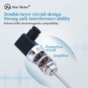 مستشعر درجة الحرارة CWDZ11A نوع PT100 مقاومة حرارية مع جهاز إرسال مدمج، شهادة CE، متاح للتصنيع حسب الطلب - Product Image 4