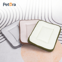 Tapis lavable pour chats Petora, coussin doux, lit pour animaux de compagnie, pour chiens, niche, tapis antidérapant pour dormir