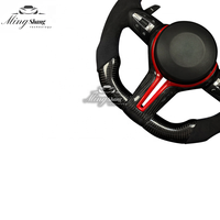 Le volant LED en fibre de carbone rouge convient à la BMW Série 123456 E46 F20 F30 X1 X2 X3 X4 X5 X6 M1 M3 M4 M5 E60 E90