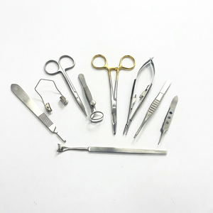 Juego de Instrumentos Quirúrgicos Veterinarios Profesionales Reutilizables y Duraderos de Acero Inoxidable para Clínicas Veterinarias - Product Image 1