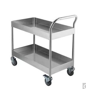 Commercio all'ingrosso del carrello di servizio ospedaliero in acciaio inox strumento medico Trolley produttori di servizio di ospitalità - Product Image 2
