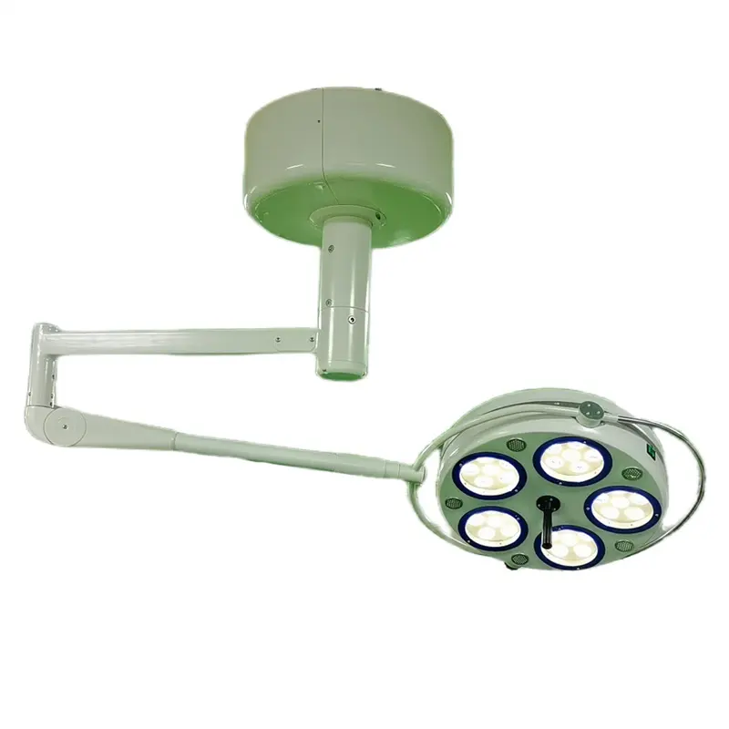 BT-LED5K hospital 5 holes single head Ceiling led operating lamp operating room lights prices operation theatre lights