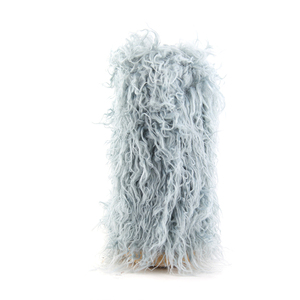 Bottes d'hiver pour femmes, bottes <span class=keywords><strong>de</strong></span> neige <span class=keywords><strong>de</strong></span> créateur, fourrure <span class=keywords><strong>de</strong></span> renard synthétique haute et moelleuse, chaussures longues chaudes en peluche pour femmes, nouvelles bottes hautes en fourrure pour filles - Product Image 5