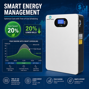 Sistema de Almacenamiento de Energía INEDGE POWER OEM ODM para el Hogar, Batería de Energía Solar Híbrida Todo en Uno de <span class=keywords><strong>10kw</strong></span>, 10kWh, 16kWh, Montada en Pared, LiFePO4 - Product Image 3