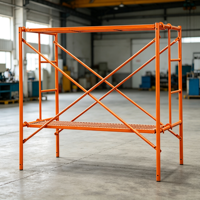 Système d'échafaudage industriel robuste en acier sur mesure, échafaudage à cadre traversable pour la construction, haute sécurité