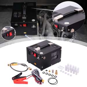 12V 4500PSI/30mpa pompe à Air haute pression compresseur alternatif sans huile pour la maison Auto et plongée 15KW puissance 100L réservoir 220V - Product Image 6