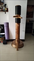 Mannequin d'entraînement en bois NO.1 – Équipement d'arts martiaux – Mannequin autoportant en bois pour l'entraînement au Kung Fu chinois et au Wing Chun