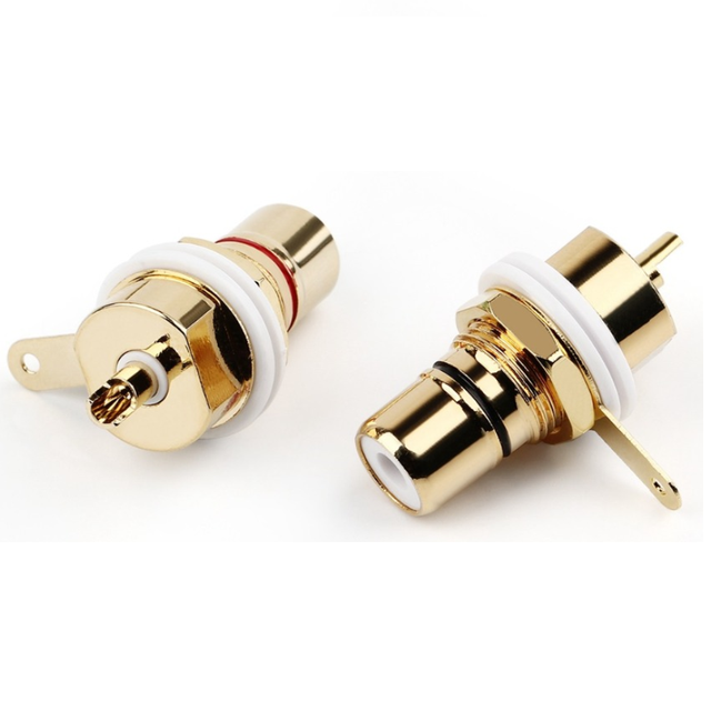 RCA Jack Socket Pcb Panel Mount for Audio Av Socket